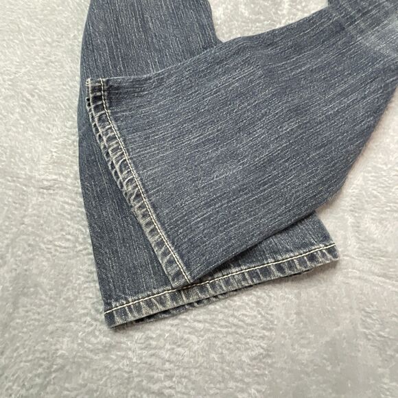 VTG Wranglers Woman’s Low Rise Bootcut Jean Size 30 Y2K Western Coastal Cowgirl - Picture 4 of 11